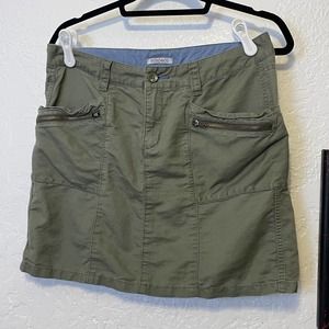 🌻Toad&Co {6} Hunter Green 'Swept Away' Utility Skirt